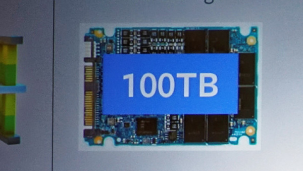 Toshiba: QLC-Flash und Die-Stacking mit TSV für 100-TB-SSDs