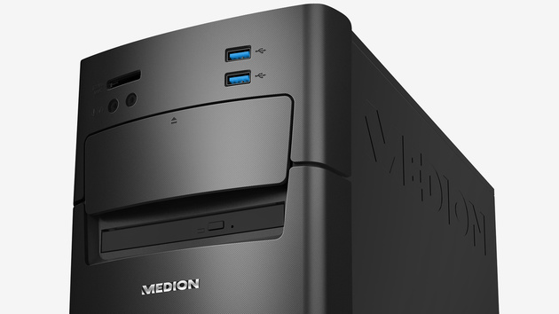 Aldi-PC: APU und SSD von AMD im Medion Akoya P4130 D