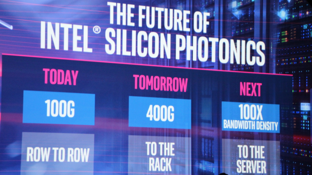 Intel Silicon Photonics: Heute 100, morgen 400 Gbit/s via Transceiver mit Laser