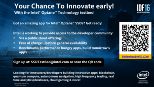 Optane Technology Cloud Testbed