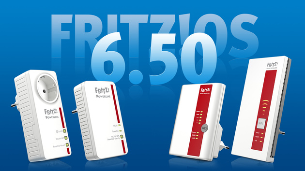 AVM: Fritz!OS 6.50 für Repeater und Powerline-Adapter