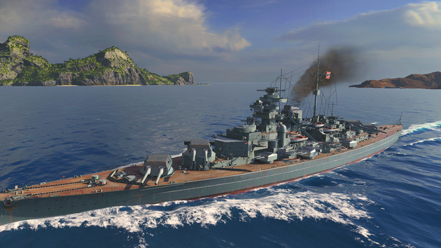 World of Warships: Deutsche Schlachtschiffe Bismarck und Tirpitz spielbar