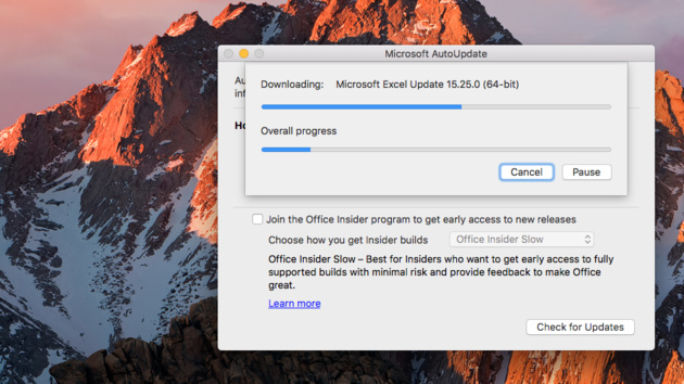 Office 2016 für Mac: Update ersetzt Apps durch 64-Bit-Versionen