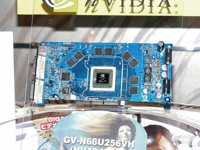 Gigabyte GeForce 6800 Ultra ohne Kühler