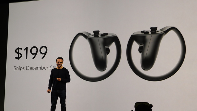 Oculus Touch: Das fehlende Puzzleteil für Rift kostet 199 Euro
