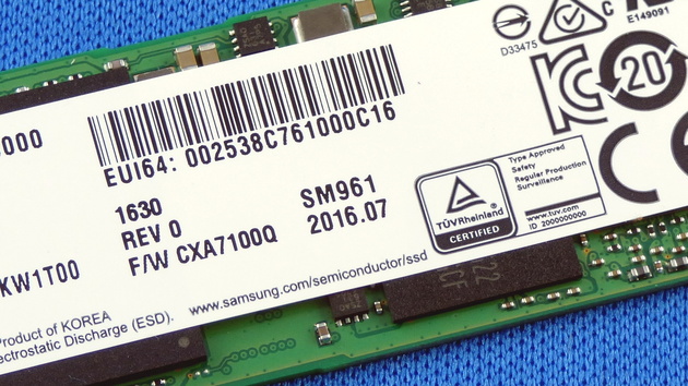 Samsung SM961 SSD: Abstürze durch fehlerhaftes Thermal Throttling