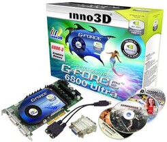 Inno3D GeForce 6800 Ultra mit Zubehör