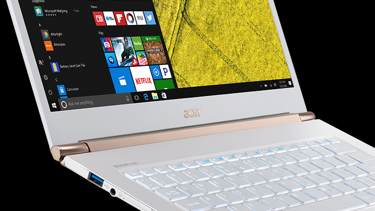 Acer Swift 5, 3 und 1: Neue Serie flacher Notebooks mit Intel Kaby Lake