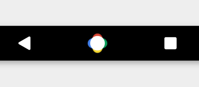 Mutmaßliche Navigationsleiste der kommenden Google-Smartphones
