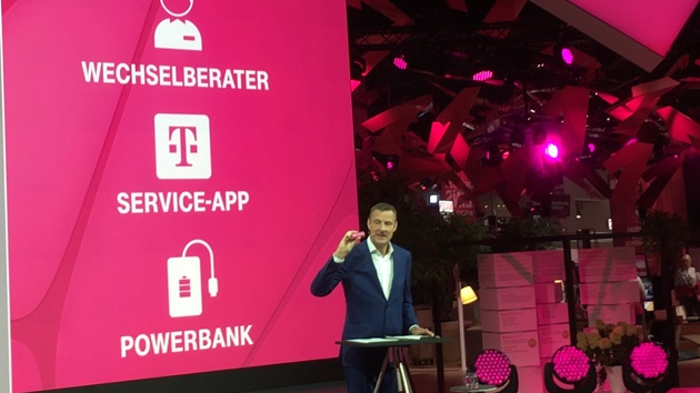 Deutsche Telekom: Powerbanks gegen zehn Euro Pfand im Telekom Shop