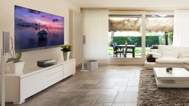 Hisense 4K Laser Cast: Laser-Projektor für Ultra HD auf 100 Zoll