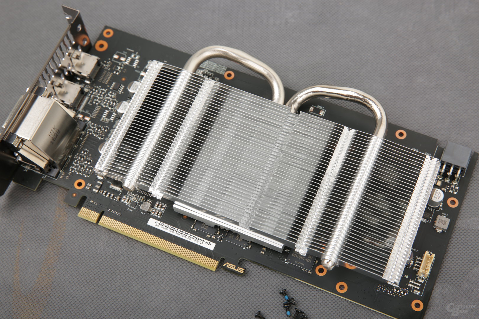 Asus GeForce GTX 1060 Dual OC – Kühlkörper