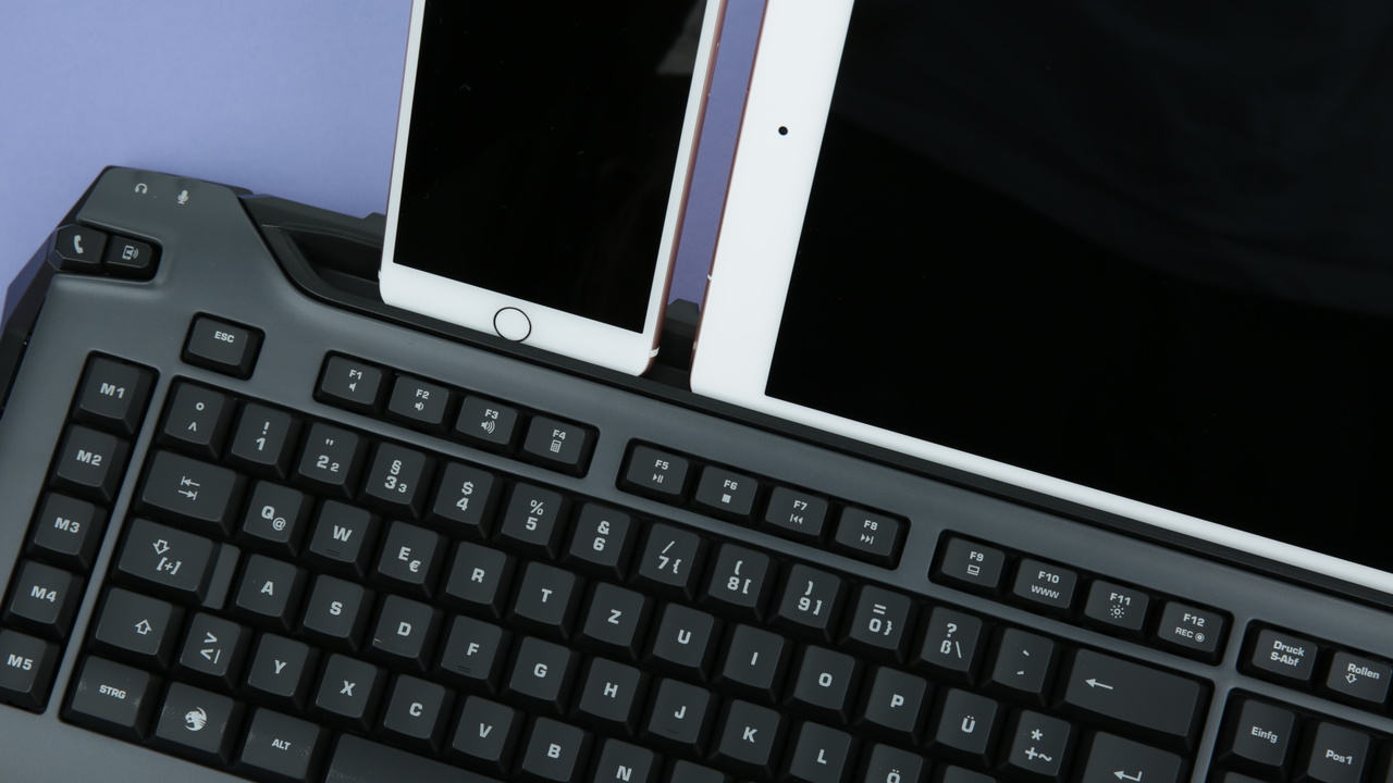 Roccat Skeltr im Test: Tastatur und Smartphone werden keine Freunde
