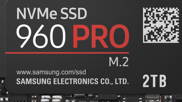 960 Pro: Samsungs Flaggschiff mit bis zu 2 TByte und 1,2 PB TBW