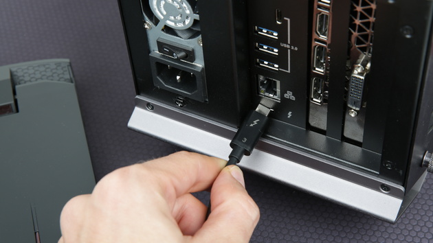 PowerColor Devil Box im Test: Aus dem Ultrabook mit TB3 wird ein Gaming-PC