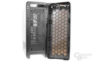 Thermaltake View 27 Gull-Wing – Frontcover entfernt