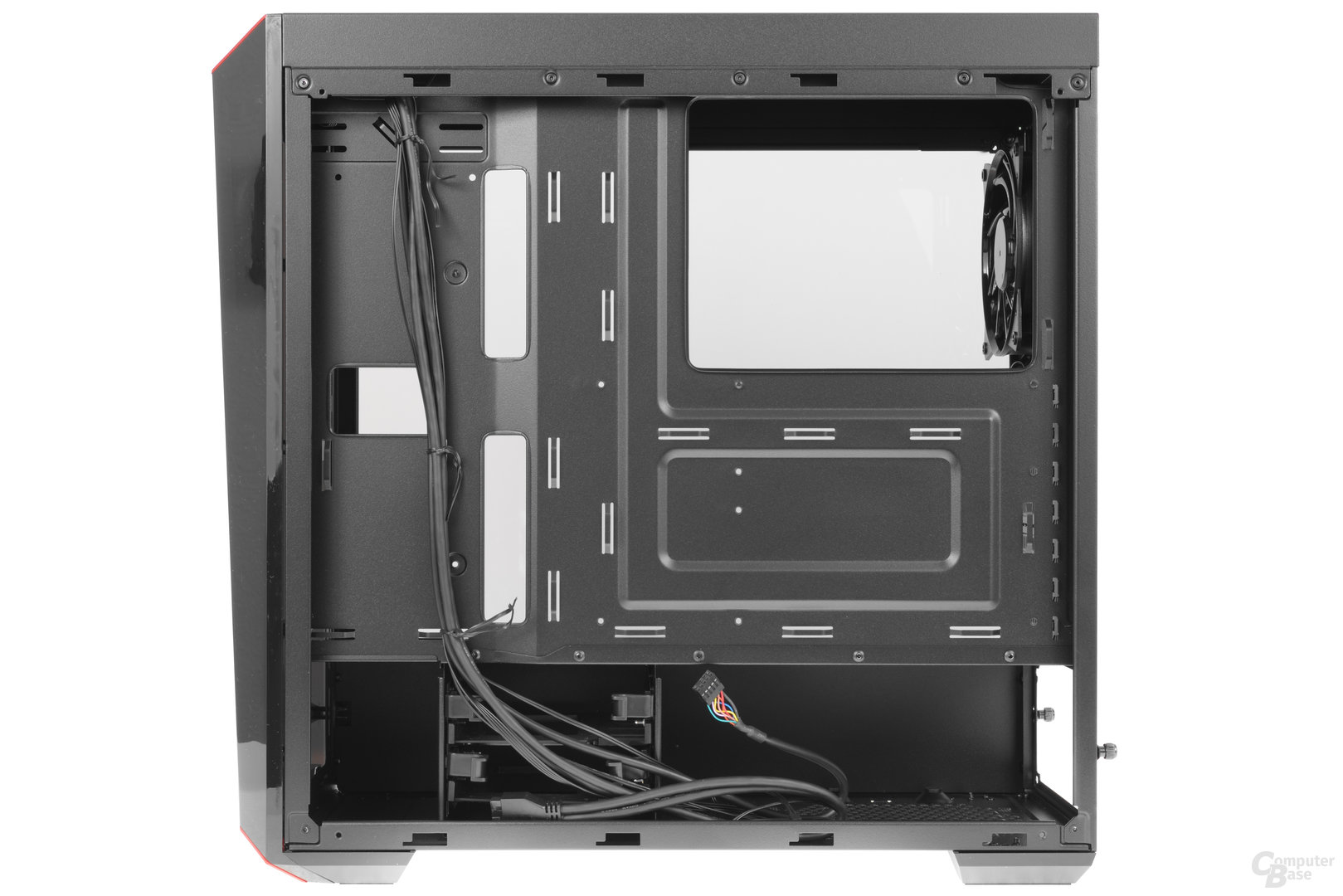 CoolerMaster MasterBox Lite 5 – Innenraumansicht Rückseite