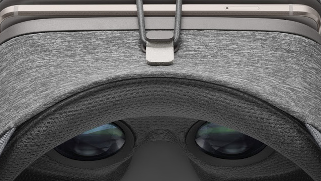 Daydream View: Googles VR-Headset mit Stoffbezug für 69 Euro