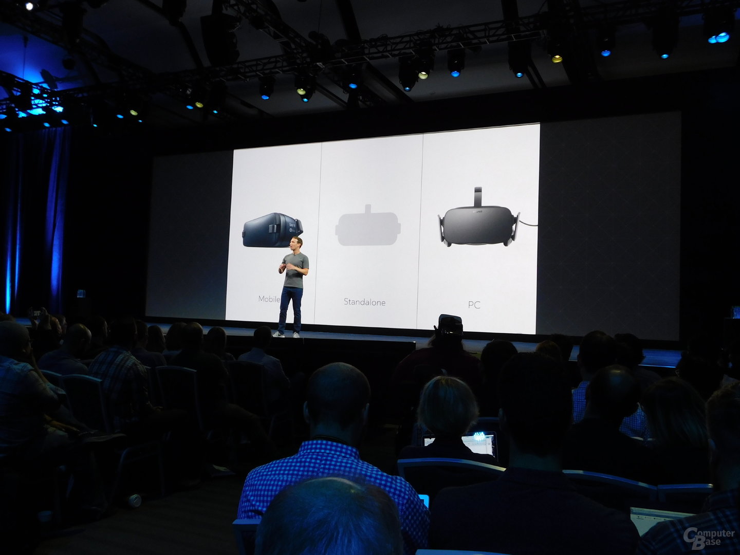 Zuckerberg zeigt kabellose VR-Brille