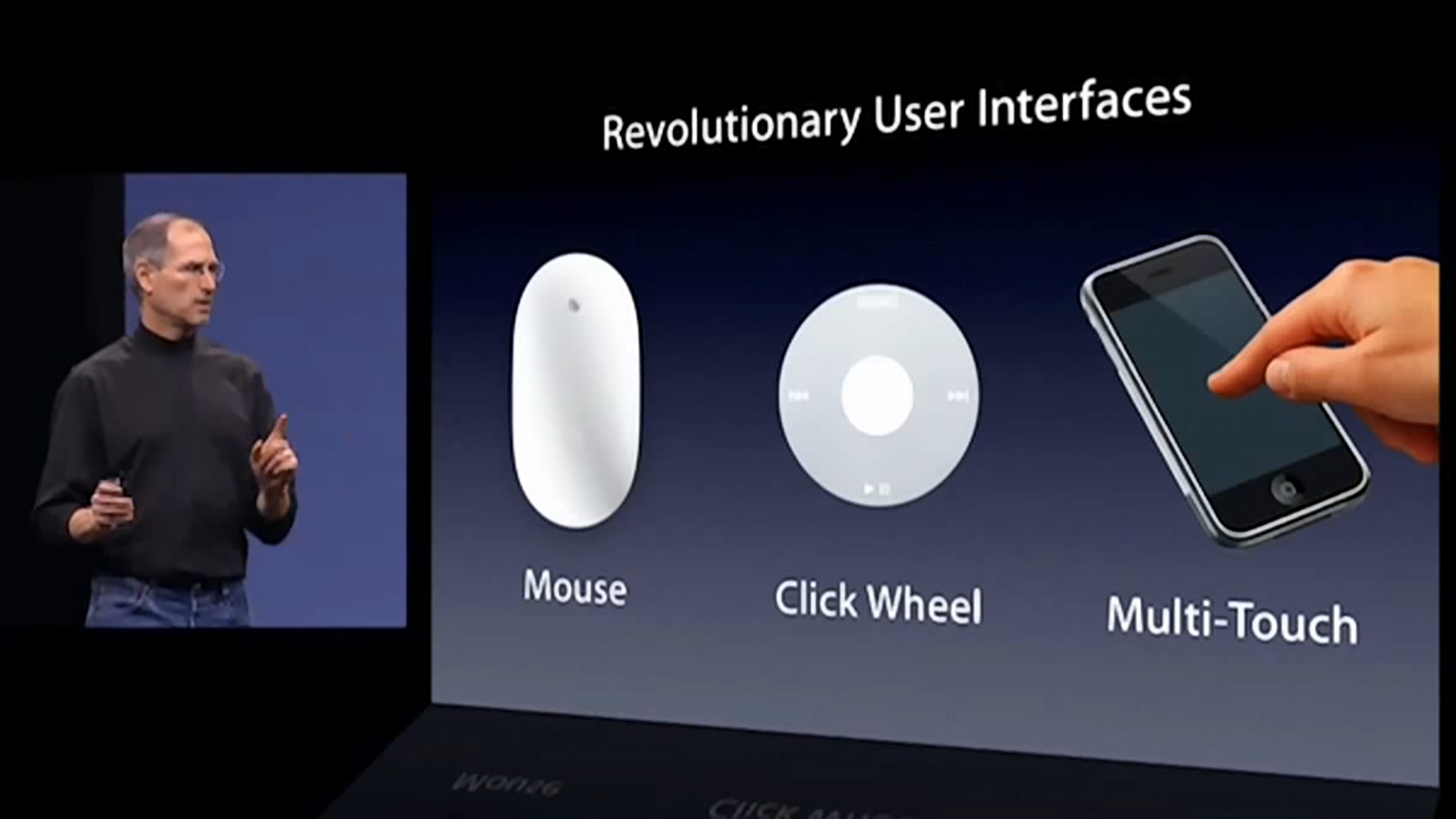 Steve Jobs erklärt Multi-Touch