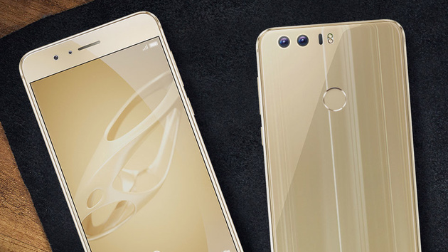 Honor 8: Goldene Premium-Variante mit 64 GByte für 449 Euro