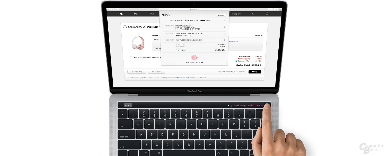 Das neue MacBook Pro 13 Zoll mit OLED-Leiste und Touch ID