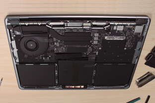 Innenaufbau MacBook Pro 13 Zoll ohne Touch Bar