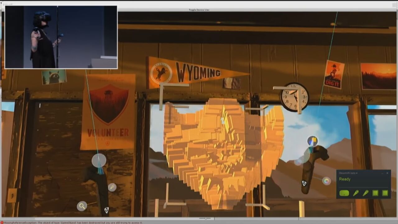 Das Beispiel-Werkzeug „Creations“ ermöglicht 3D-Skulpturierung (Bild: Unity)