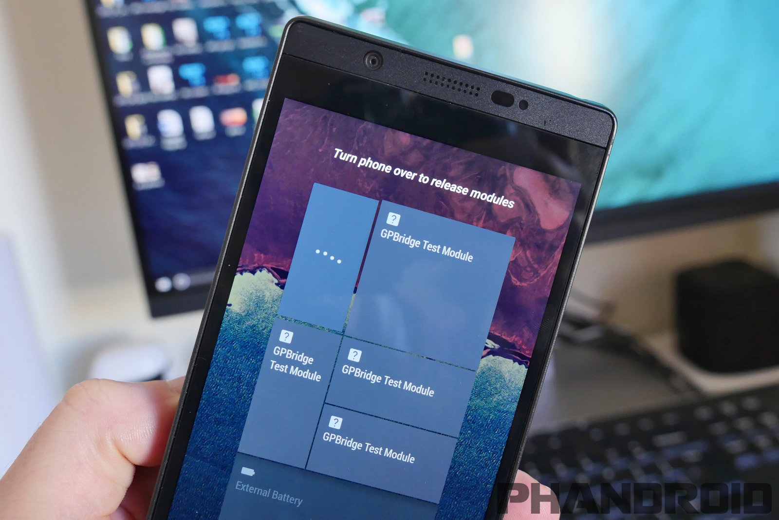 Die Modulverwaltung von Project Ara