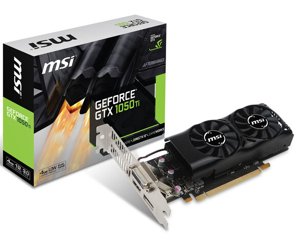  MSI GTX 1050Ti Low Profile 4GB