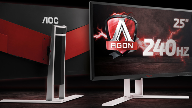 AG251FZ: AOCs 240-Hz-Monitor kommt im Januar für 500 Euro