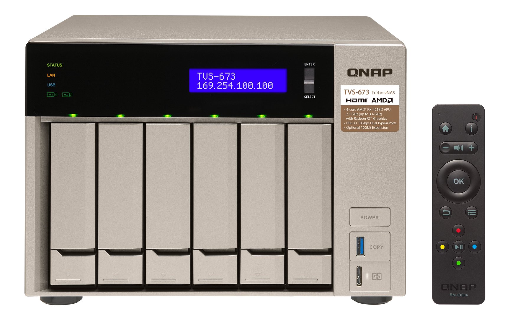 QNAP TVS-673