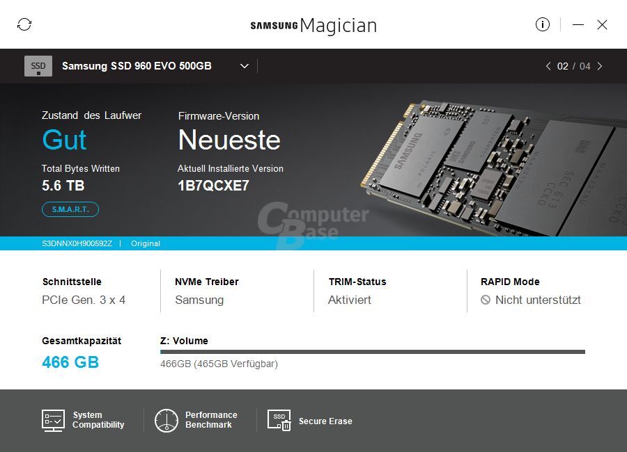 Samsung magician hotsell 5.0