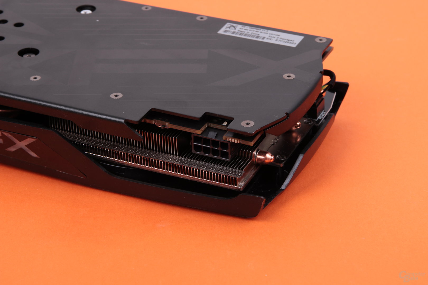 XFX Radeon RX 480 GTR Black Edition – Stromanschluss