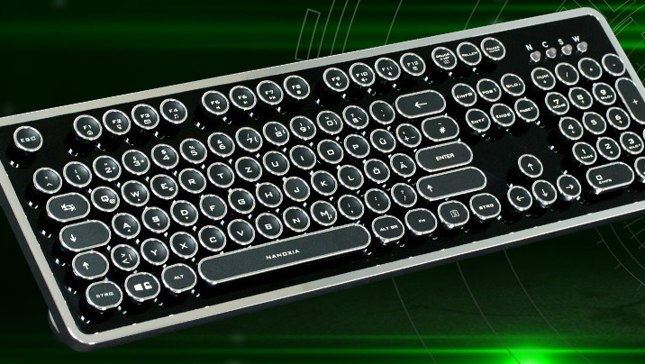 Nanoxia Ncore Retro: Erste Tastatur trägt Retro-Look
