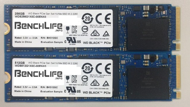 WD Black PCIe SSD