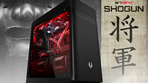 BitFenix Shogun: Geräumiger Midi-Tower rückt SSDs ins Rampenlicht