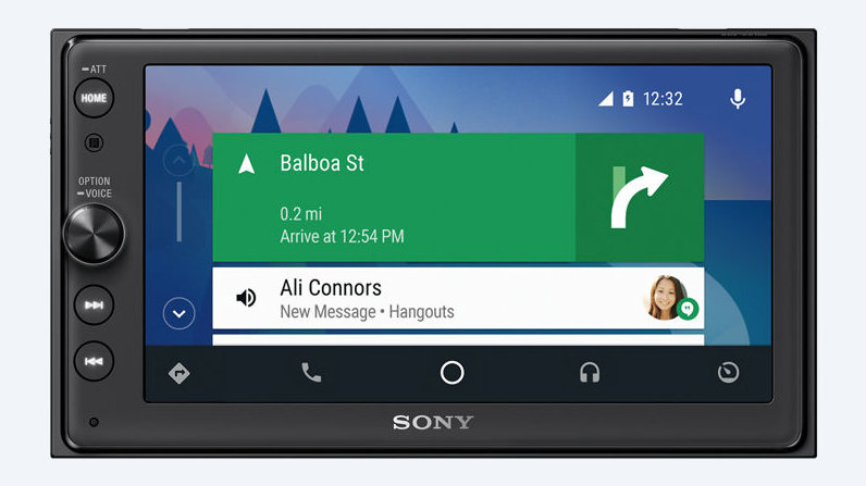 Sony XAV-AX100 mit Android Auto