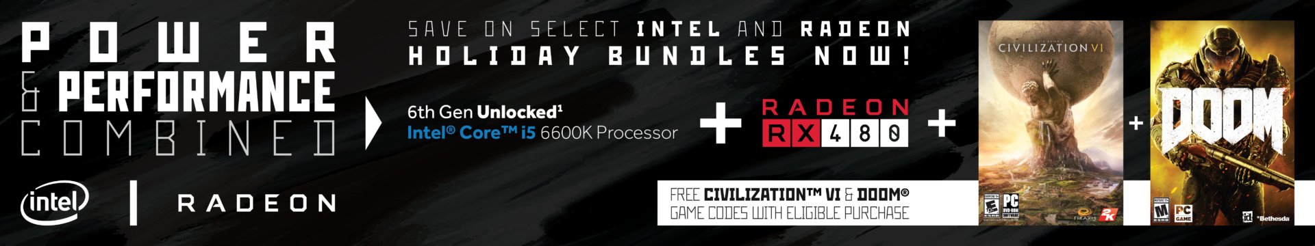 Spiele-Bundle mit Hardware von AMD und Intel