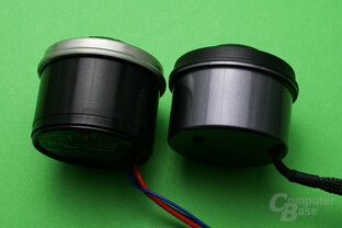 Alphacool VPP655 (links) und VPP755 (rechts)