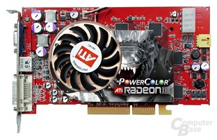 Draufsicht auf die neue PowerColor X800 Pro