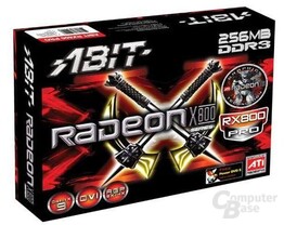 Verpackung der neuen Abit X800 Pro