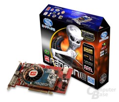 Sapphire Grafikkarte mit Verpackung