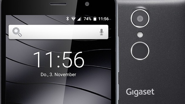 Gigaset GS160: Android-Smartphone für 149 Euro mit Fingerabdrucksensor
