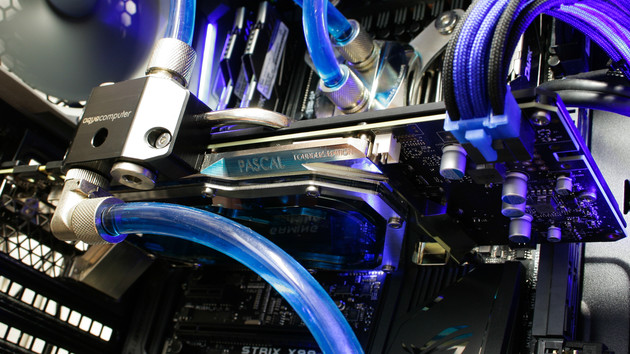 GeForce GTX 1080 mit Wakü im Test: Founders Edition mit bis zu 2,1 GHz unter Wasser