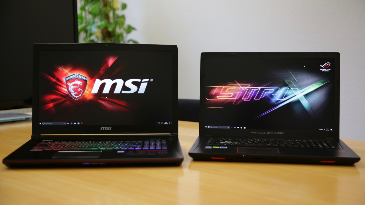 Mobile GeForce GTX 1050 (Ti) im Test: 17-Zoll-Gaming-Notebooks von Asus und MSI im Vergleich