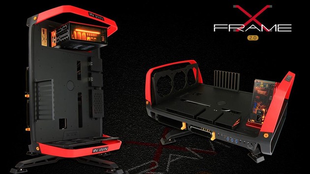 X-Frame 2.0: In Win mit extravagantem Design-Benchtable