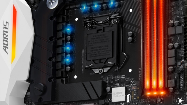Aorus-Gaming-Mainboards: Gigabyte mit U.2, NVMe und viel Licht bei Kaby Lake