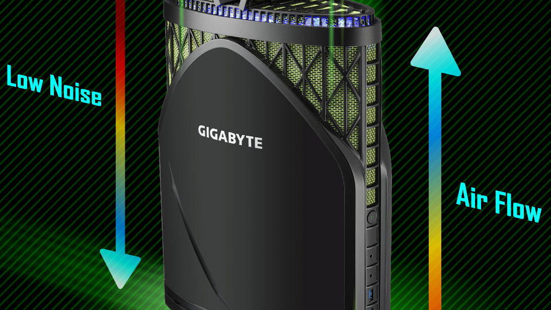 Gigabyte Brix GB-GZ1DTi7: Großer Mini-PC mit wechselbarer GeForce GTX 1080
