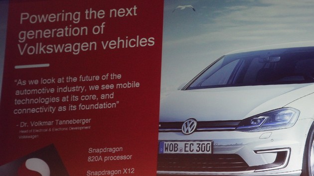 Qualcomm: Snapdragon 820A fährt ab 2019 auch bei VW mit